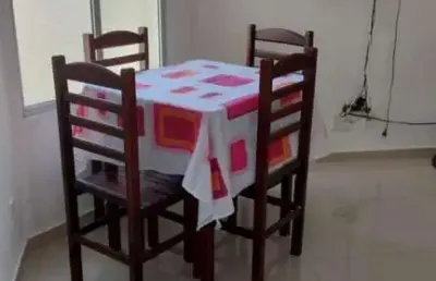 Apartamento para venda em rio das ostras, atlântica, 2 dormitórios, 1 banheiro, 1 vaga