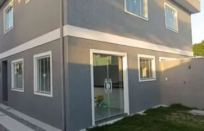 Duplex para venda em rio das ostras, enseada das gaivotas, 2 dormitórios, 2 suítes, 3 banheiros, 1 vaga