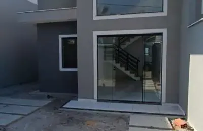 Casa para venda em rio das ostras, enseada das gaivotas, 3 dormitórios, 2 suítes, 3 banheiros, 1 vaga