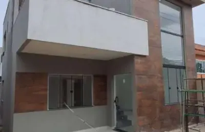 Casa para venda em rio das ostras, costazul, 3 dormitórios, 1 suíte, 2 banheiros, 1 vaga