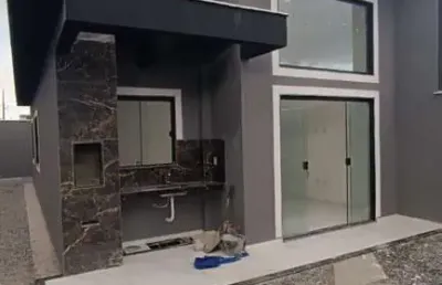 Casa para venda em rio das ostras, enseada das gaivotas, 2 dormitórios, 1 suíte, 2 banheiros, 1 vaga
