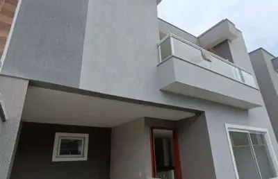 Casa para venda em rio das ostras, costazul, 3 dormitórios, 3 suítes, 4 banheiros, 1 vaga