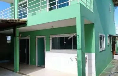 Casa em condomínio para locação em rio das ostras, loteamento extensão do serramar, 3 dormitórios, 2 suítes, 3 banheiros, 1 vaga