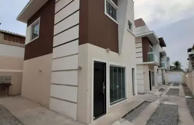 Casa para venda em rio das ostras, jardim marilea, 2 dormitórios, 2 suítes, 3 banheiros, 2 vagas