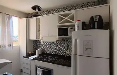 Apartamento para venda em rio das ostras, jardim marilea, 2 dormitórios, 1 banheiro, 1 vaga