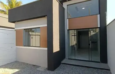 Casa para venda em rio das ostras, village rio das ostras, 2 dormitórios, 1 suíte, 2 banheiros, 1 vaga