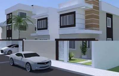 Casa para venda em rio das ostras, enseada das gaivotas, 2 dormitórios, 2 suítes, 3 banheiros, 1 vaga