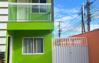 Casa em condomínio para locação em rio das ostras, recreio, 3 dormitórios, 1 suíte, 2 banheiros, 2 vagas