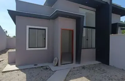 Casa para venda em rio das ostras, enseada das gaivotas, 2 dormitórios, 1 suíte, 2 banheiros, 3 vagas