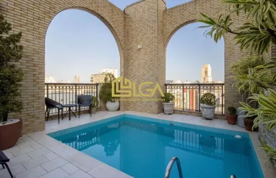 Cobertura com 4 dorms, gonzaga, santos - r$ 4.6 mi, cod: 2084