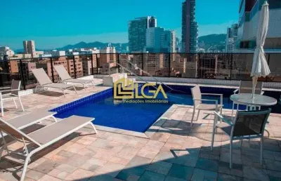 Apartamento com 2 dorms, gonzaga, santos, cod: 2694
