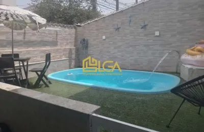 Linda casa alto padrão com piscina - 04 dorm - 04 suítes - ponta da praia.