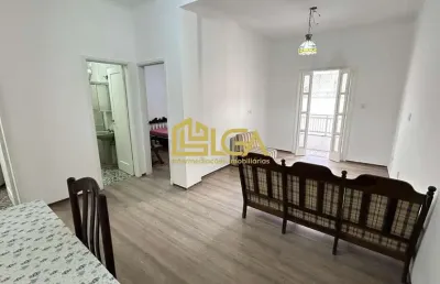 Apartamento a venda, 2 quartos, 66 m² - embaré - santos