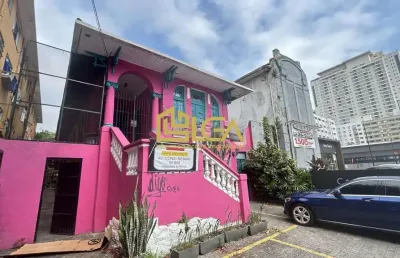 Casa para locação na av. conselheiro nébias - boqueirão - santos