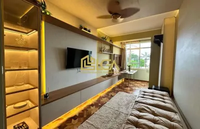 Apartamento a venda - boqueirão - santos | frente mar