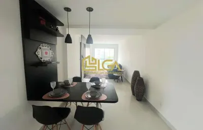 Apartamento a venda e locação - marapé - santos | mobiliado