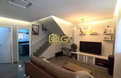 Sobrado amplo c/ área gourmet - 3 dorms e suíte - próx. à praia