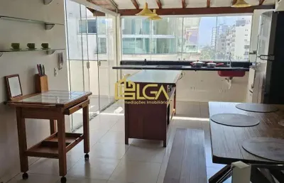 Oportunidade única: duplex na praia da enseada com 3 suítes – porteira fechada!