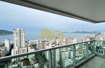 Cobertura a venda - boqueirão - santos | vista mar total