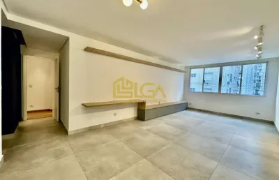 Apartamento reformado para venda ou locação - gonzaga - santos
