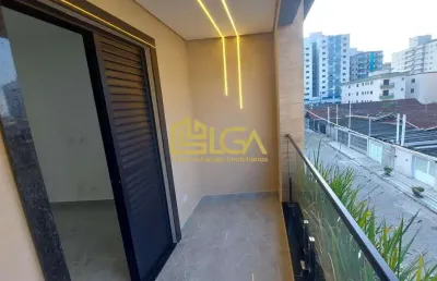 Casa em condomínio fechado com 2 quartos à venda na Rua Frei Henrique de Coimbra, 210, Aviação, Praia Grande