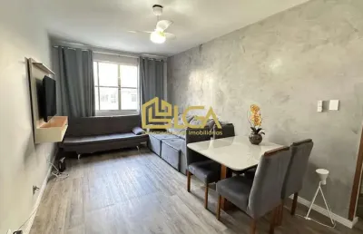Apartamento em prédio frente mar a venda - boqueirão - santos