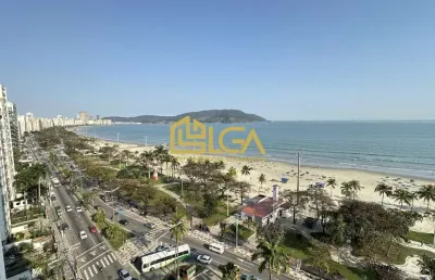 Apartamento frente mar a venda - boqueirão - santos