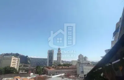 Apartamento tipo cobertura venda 71m² varandão 2quartos centro rj