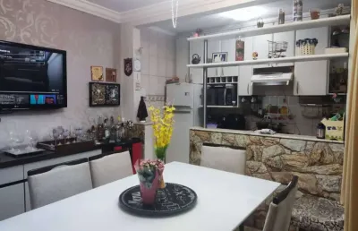 Sobrado maravilhoso com 190 m² 3 dormitorios sendo 1 suite estuda permuta