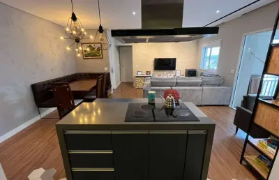Apartamento 93 m²  3 dormitorios sendo 2 suites 2 vagas de garagens