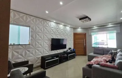 Sobrado marvilhoso 180 m² com 3 dormtorios 3 suites e 4 vagas de garagens