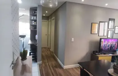 Apartamento 44 m²  2 dormitorios e 1 vaga espaçoso e moderno em diadema