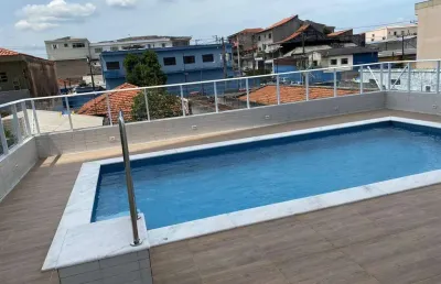 Apartamento com sacada  gourmet de 54m² com 2 dormitórios 1 vaga  garagem