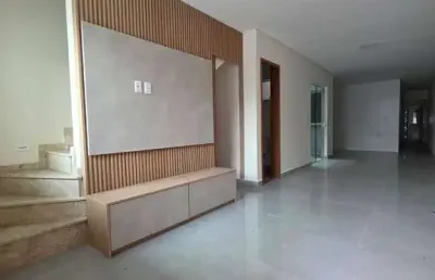 Sobrado novo 140 m²  3 dormitórios sendo 3 suítes permuta menor valor