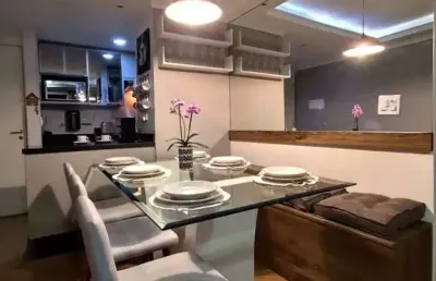 Apartamento condomínio reserva dos pássaros 47 m² 2 dormitórios