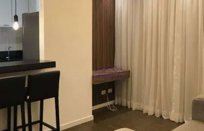 Apartamento com 1 dormitório para alugar, 40 m² por r$ 3.407,00/mês - jardim esplanada - são josé dos campos/sp