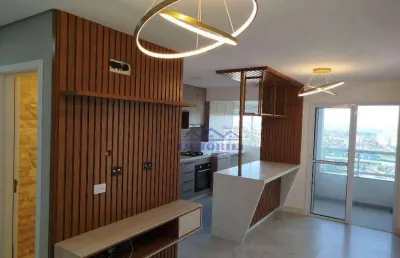 Apartamento com 2 dormitórios para alugar, 68 m² por r$ 3.799/mês - villa branca - jacareí/sp