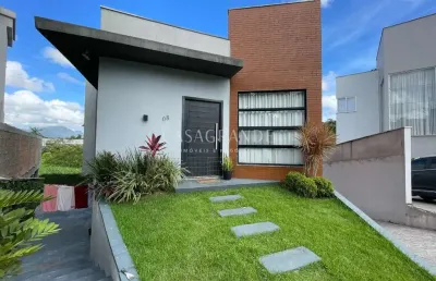 Casa em condomínio fechado com 3 quartos à venda na vila nova, joinville  por r$ 1.190.000