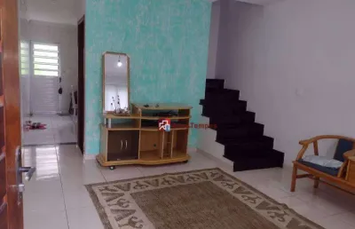 Sobrado com 2 dormitórios,2 suites, 3 vagas à venda, 90 m² por r$ 580.000 - cidade patriarca - são paulo/sp