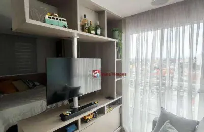 Apartamento com 2 dormitórios, com mobilia total,  à venda, 43 m² por r$ 349.000 - vila esperança - são paulo/sp