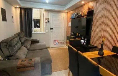Apartamento com 2 dormitórios com moveis planejados,, 1 vaga, à venda, 39 m² por r$ 225.000 - colônia - são paulo/sp