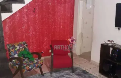 Sobrado com 2 dormitórios à venda, 135 m² por r$ 399.000,00 - rudge ramos - são bernardo do campo/sp