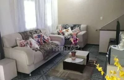 Sobrado à venda, 222 m² por r$ 850.000,00 - vila palmares - santo andré/sp