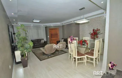 Sobrado com 3 dormitórios à venda, 226 m² por r$ 1.215.000,00 - rudge ramos - são bernardo do campo/sp