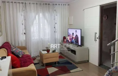 Sobrado à venda, 143 m² por r$ 730.000,00 - rudge ramos - são bernardo do campo/sp