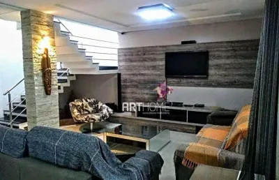 Sobrado à venda, 268 m² por r$ 1.630.000,00 - rudge ramos - são bernardo do campo/sp