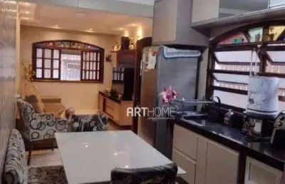 Sobrado com 3 dormitórios à venda, 125 m² por r$ 585.000,00 - vila vivaldi - são bernardo do campo/sp