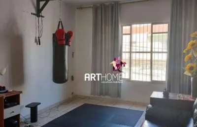 Casa assobradada à venda, 2 quartos, 7 vagas, centro - são bernardo do campo/sp
