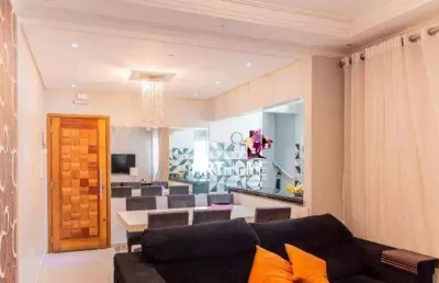 Cobertura à venda, 4 quartos, 2 suítes, 3 vagas, campestre - santo andré/sp