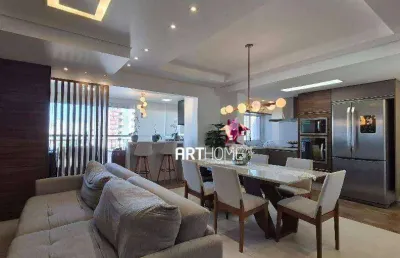 Apartamento à venda, 3 quartos, 2 suítes, 2 vagas, vila assunção - santo andré/sp